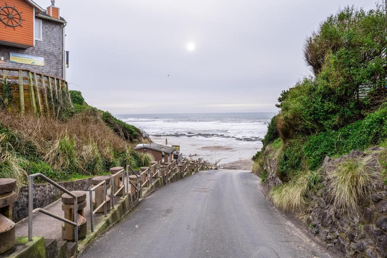 Oceanfront Contemporary Appartement Lincoln City Buitenkant foto