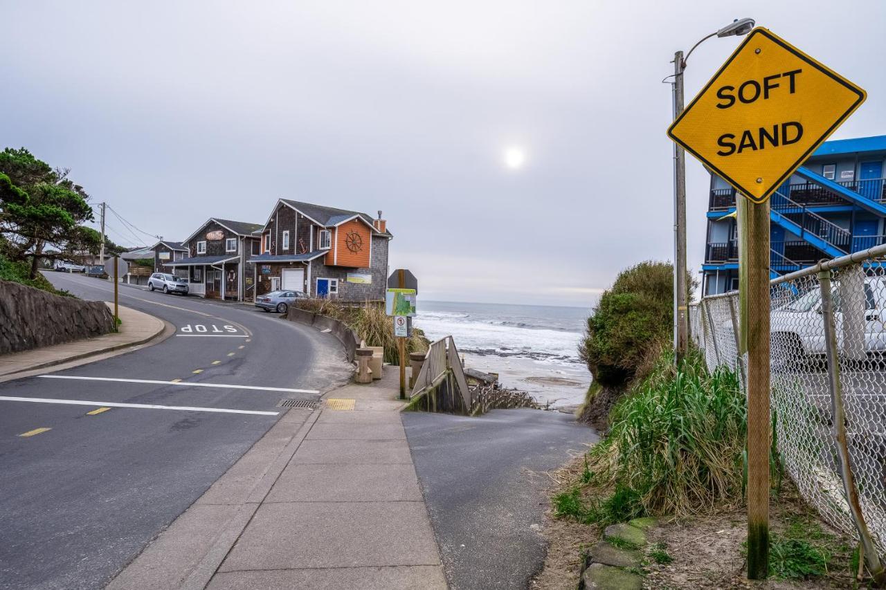 Oceanfront Contemporary Appartement Lincoln City Buitenkant foto